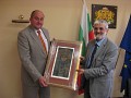 President of the Supreme Audit Office František Dohnal with the president of the BNAO Valerij Dimitrov