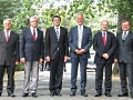 Representatives of supreme audit institutions of the Visegr�d Group, Austria, and Slovenia (V4+2) - Hungary, September 2012
