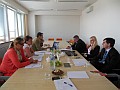 Z�stupci �esk�ho a slovensk�ho NK� b�hem jedn�n� - Brno, 22.5.2013