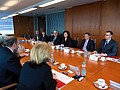 Representatives of the Court of Accounts of the Republic of Moldova and the Moldovan Parliament - Prague, 21.3.2013