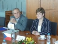 Representatives from the Audit Office of the Republic of Cyprus Mr. Andreas Kourtellis and Ms. Chrystalla Georghadji