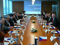 Sn�mek z prezentace p�i setk�n� prezidenta NK� s velvyslanci