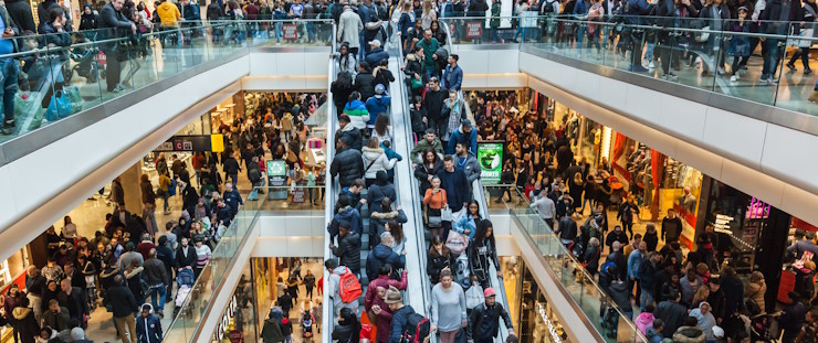 Banner nákupní centrum