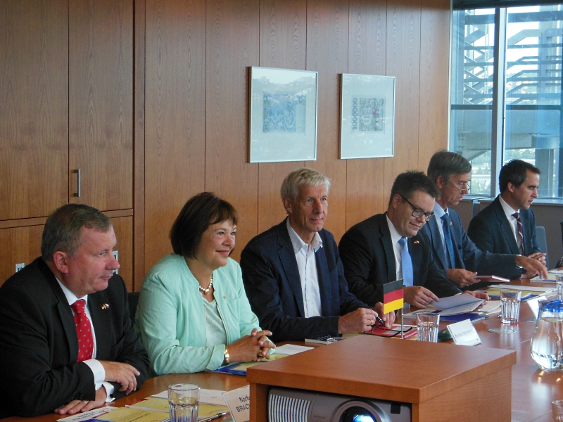 Delegates from the German Parliament