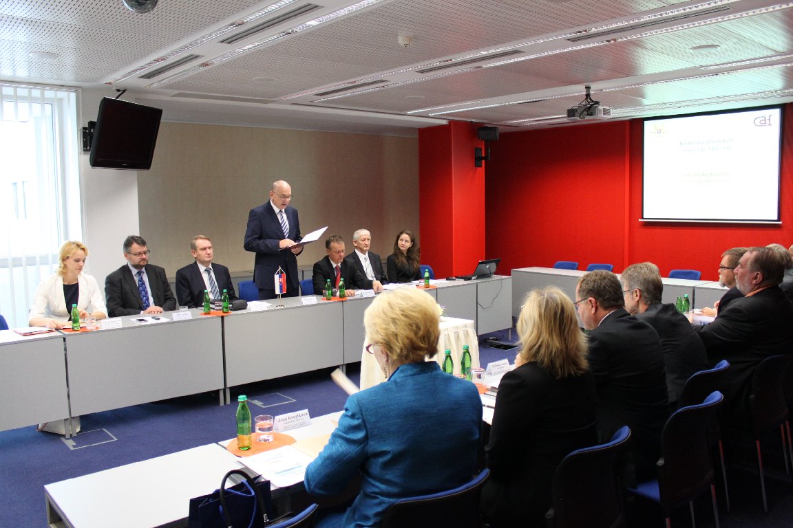 Jednání na NKÚ SR s předsedou Karolem Mitríkem