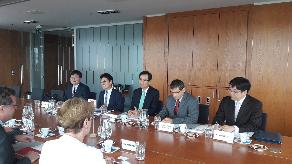 Delegace korejské nejvyšší kontrolní instituce