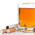 Cigarette and alcohol