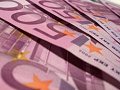 Euro banknotes
