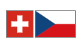 Vlajka Švýcarska a České republiky