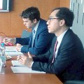 Velvyslanec Korejské republiky se zástupci NKÚ