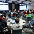 Hackathon 5.0 pohled do sálu