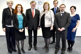 Společný snímek s lotyšskými kolegy