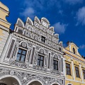 Historic houses in Telč